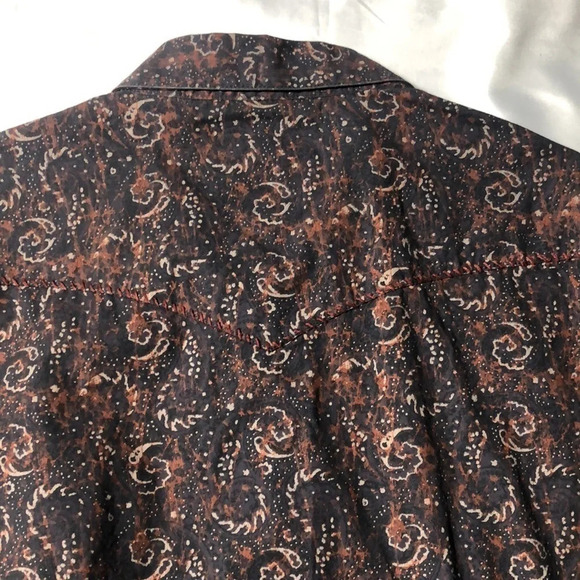 Roughstock Pearl Snaps Button Down Western Shirt (L) - Picture 13 of 13